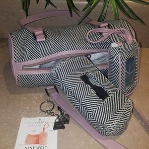 Nine West Wool bag with accessories